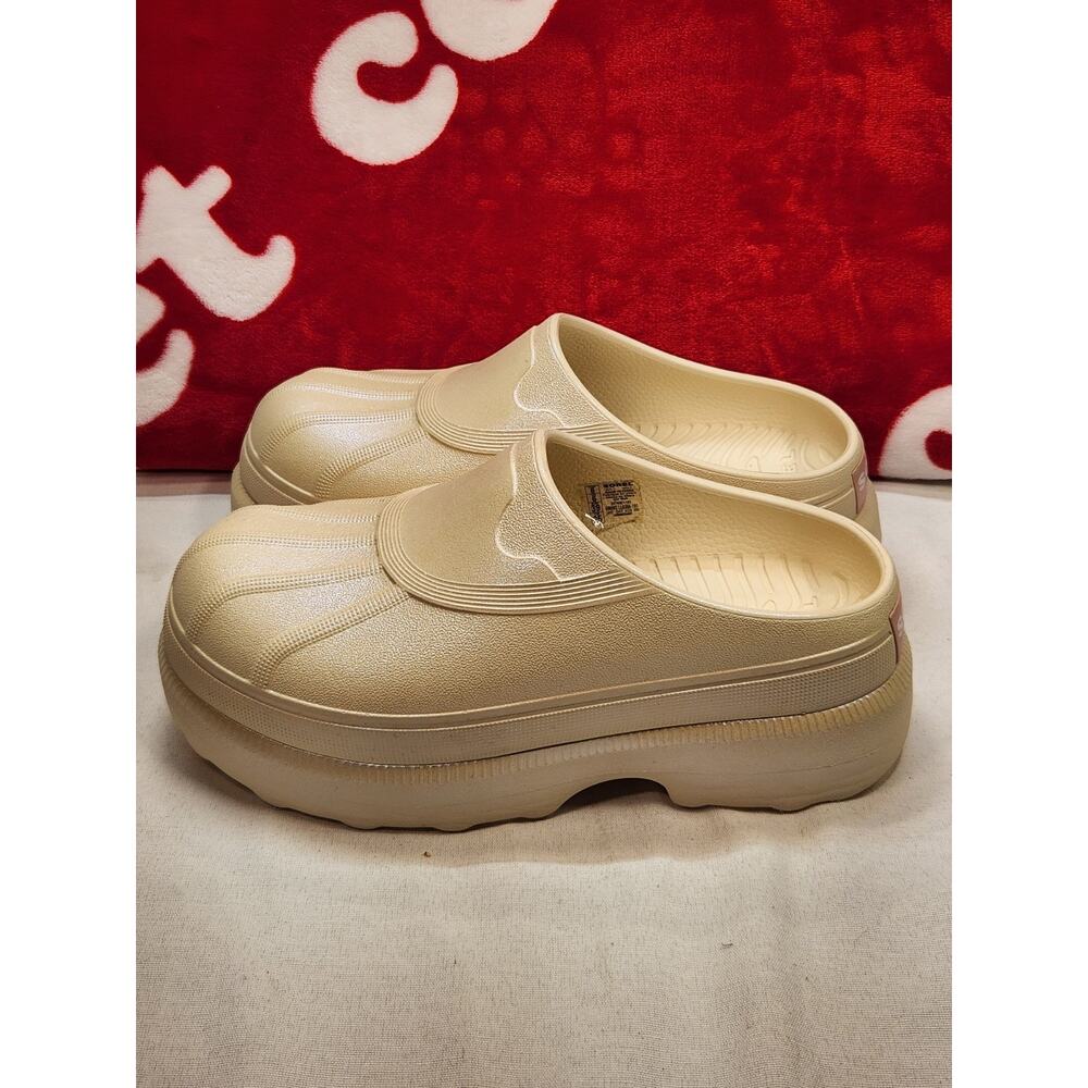 Sorel Womens 8 Slip On Clog Mule Cream Waterproof Garden Comfort Casual Shoes - Picture 7 of 11